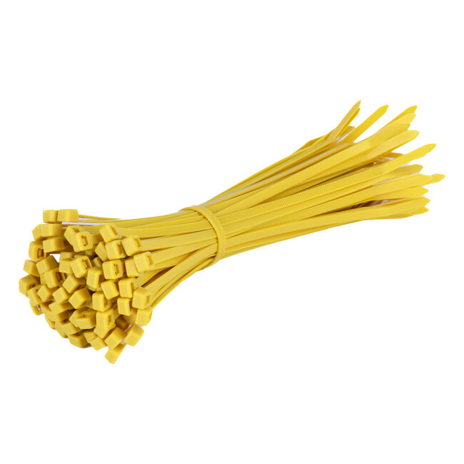 TD47 Cable ties 4.8 x 200 mm Yellow
