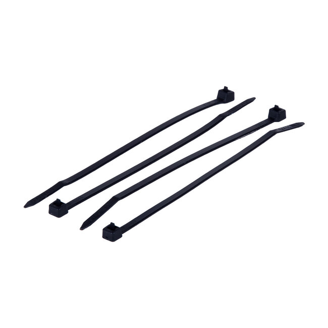 TD47 Hersluitbare Kabelbinders 4.8 x 160 mm Zwart