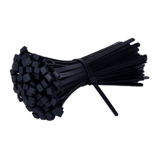 TD47 Products® TD47 Cadre de câble refermable 7.6 x 200 mm Noir