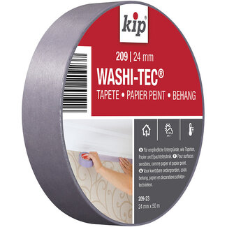 KIP® Kip 209 WASHI-TEC® papier peint 24mm x 50m