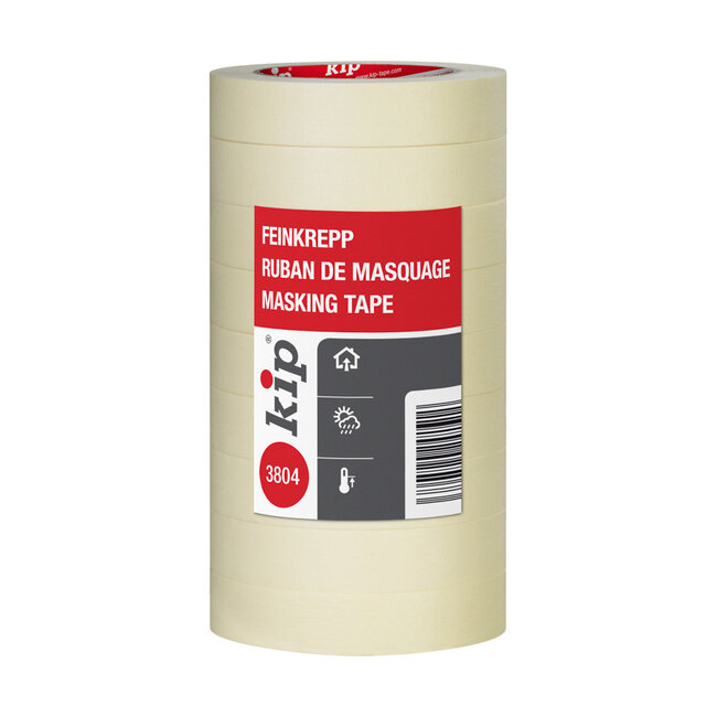 Kip 304 MASKING-TEC® Malerband Krepp 48mm x 50m (5 Stück)