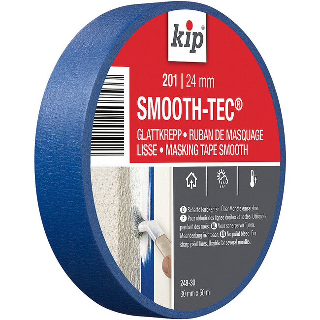 Kip 201 SMOOTH-TEC® schilderstape Buiten 24mm x 50m
