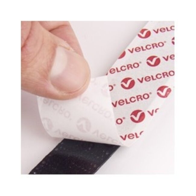 Velcro® PS14 Rouleau de ruban auto-agrippant 20mm x 25m Noir - Boucle