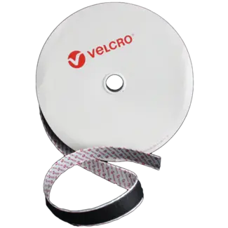 Velcro Velcro® PS14 Selbstklebende Klettbandrolle 16mm x 25m Schwarz - Schleife