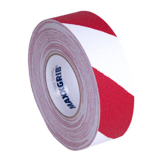 MAXXGRIB® Maxxgrib Anti-slip tape 50mm x 18,3m Rood/Wit