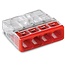 WAGO 2273 - Borne de connexion 4V 0,5 à 2,5 mm² (20 pièces sous blister)