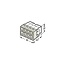 WAGO 2273 - 8V Verbindingsklem 0,5 tot 2,5mm² (10st. in blister)