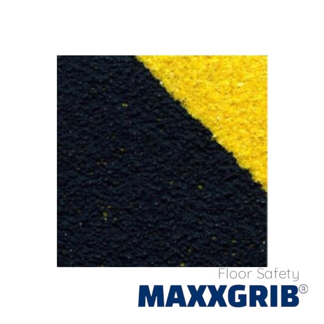 Maxxgrib Antislip tape 50mm x 18,3m Zwart/Geel