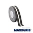 Maxxgrib Antislip tape 50mm x 18,3m Zwart met Glow Line