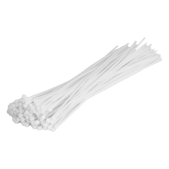 TD47 attaches de câbles 2.5 x 260 mm Blanc
