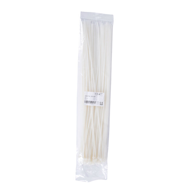 TD47 Cable ties 4.8 x 530 mm White