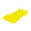 TD47 Attaches de câble 4.8 x 300 mm jaune fluorescent