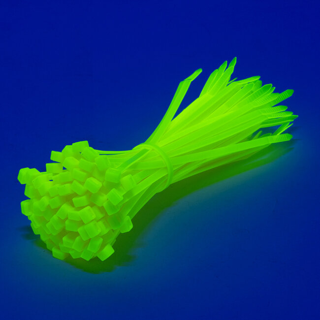 TD47 Cable Ties 4.8 x 300 mm Fluorescent Yellow