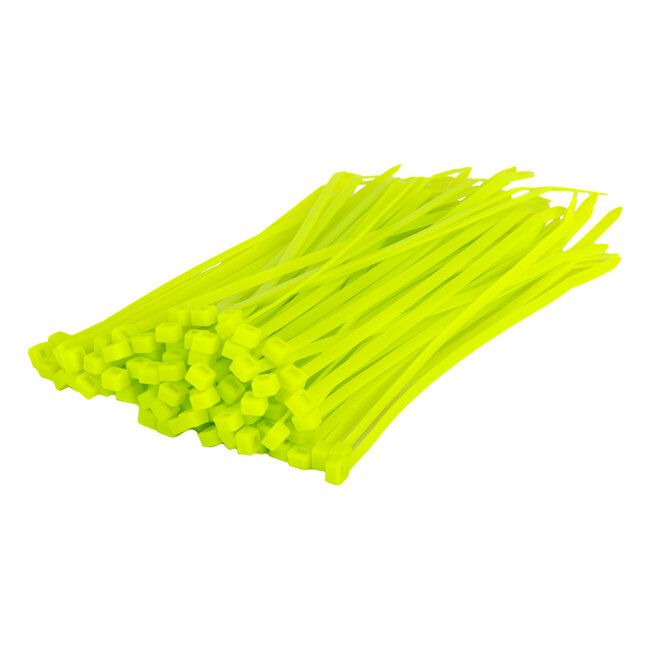 TD47 Attaches de câble 4,8 x 300 mm vert fluorescent