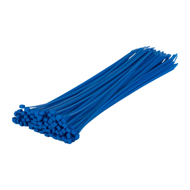 TD47 Cable ties 7.6 x 370mm Fluorescent Blue
