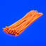 TD47 Kabelbinders 7.6 x 370mm Fluor Oranje