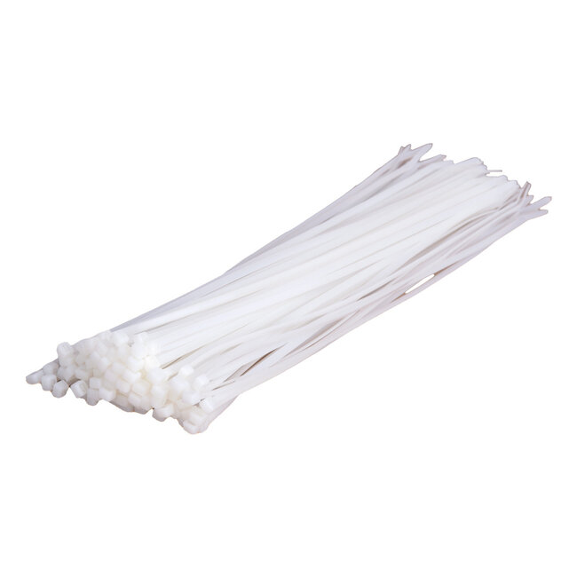 TD47 attaches de câbles 3,6 x 370 mm blanc