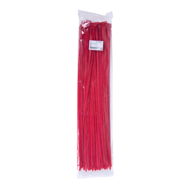 TD47 Cable ties 9.0 x 775 mm Red