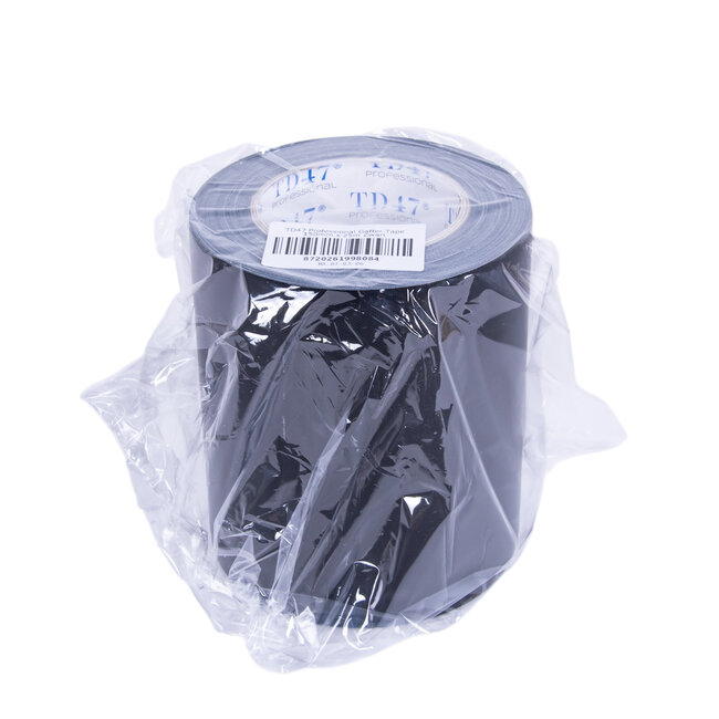 TD47 Professional Gaffa Tape 150mm x 25m Noir