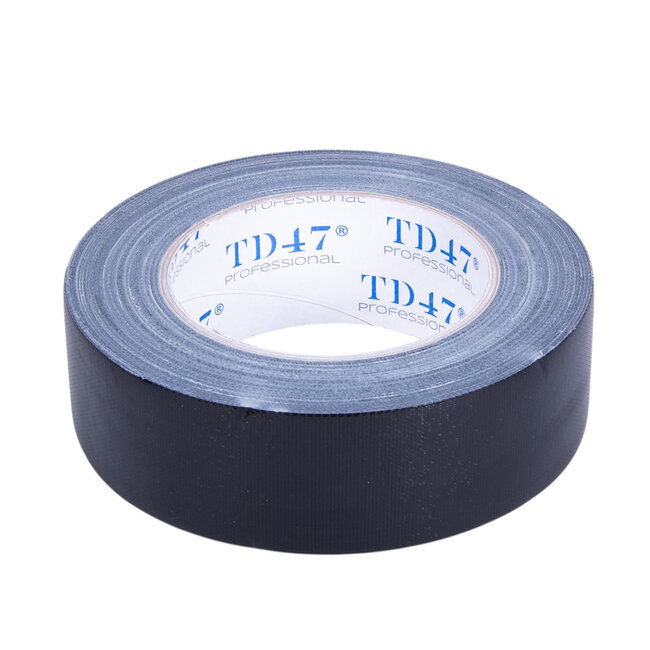 TD47 Professional Gaffa Tape 38mm x 25m Schwarz