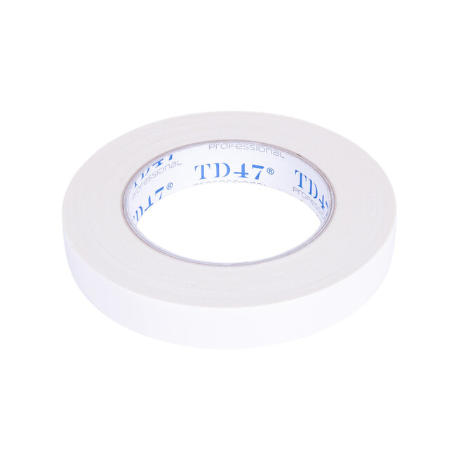 TD47 Professional Gaffa Tape 19mm x 25m Blanc