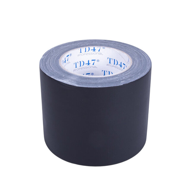 TD47 Professional Gaffa Tape 100mm x 25m Matte Black