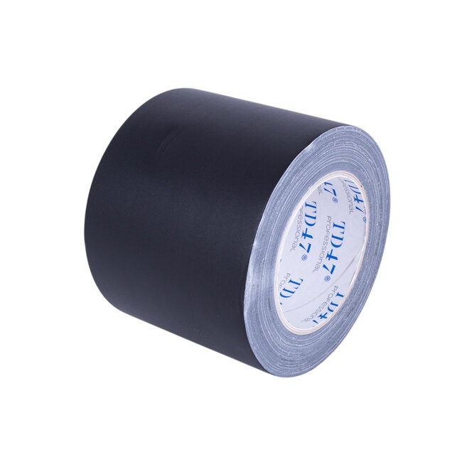 TD47 Professional Gaffa Tape 100mm x 25m Noir Mat