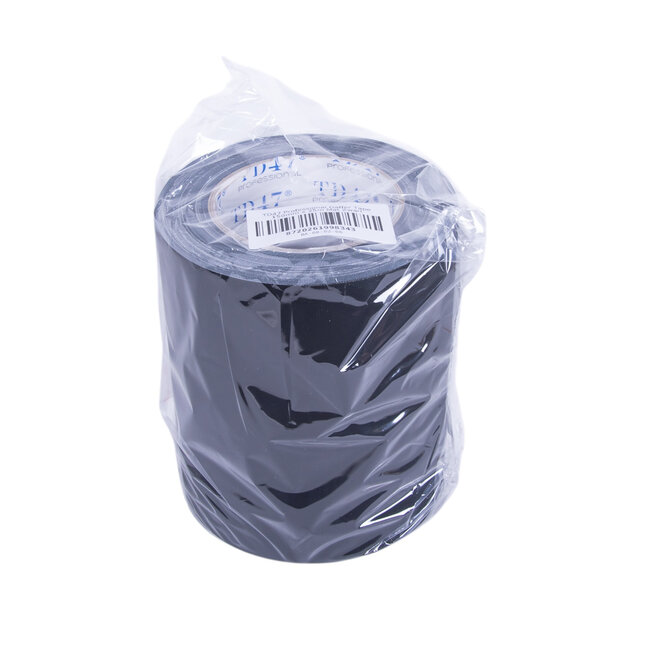 TD47 Professional Gaffa Tape 150mm x 25m Noir Mat