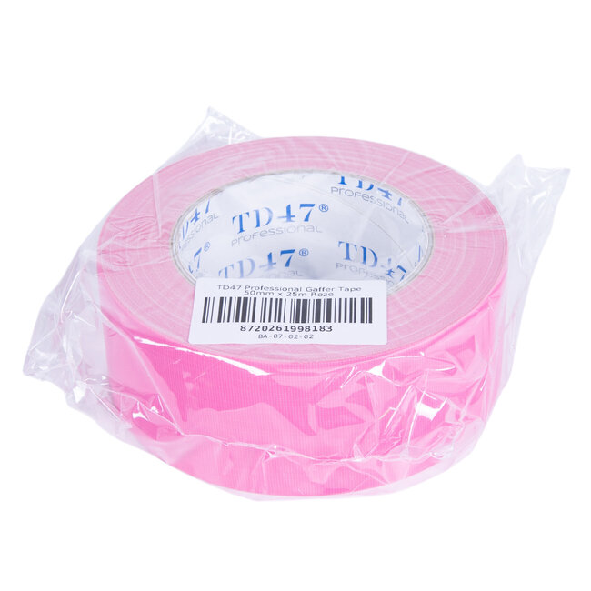 TD47 Professional Gaffa Tape 50mm x 25m Rose