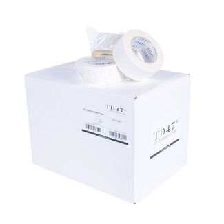 TD47® Professional TD47 Pro Gaffa Tape 50mm x 25m Weiss (Karton mit 30 Rollen)