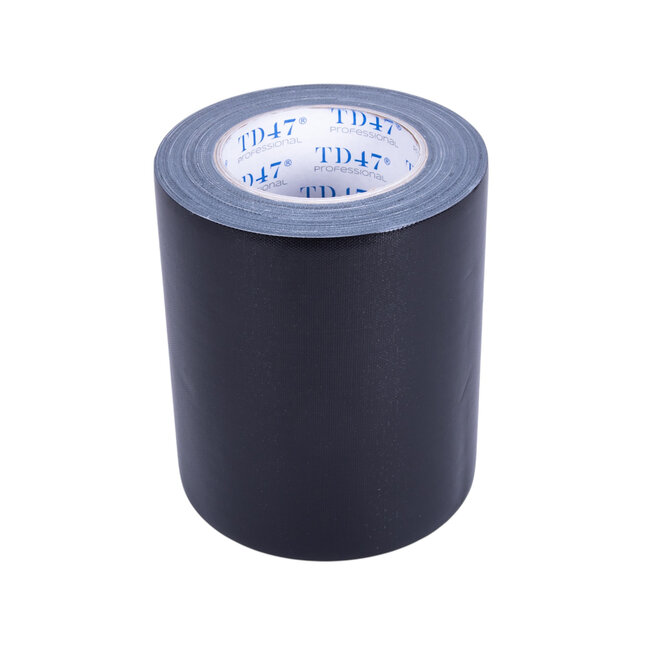 TD47 Professional Gaffa Tape 150mm x 25m Black (Box 6 Roll)