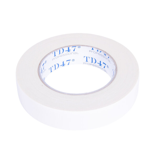 TD47 Professional Gaffa Tape 25mm x 25m White (Box 60 Roll)