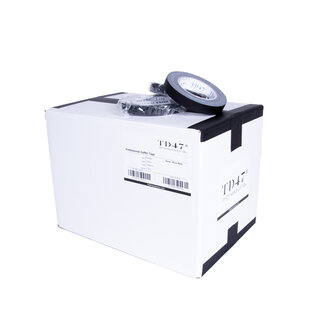 TD47® Professional TD47 Pro Gaffa Tape 19mm x 25m Matte Black (Box 78 Roll)