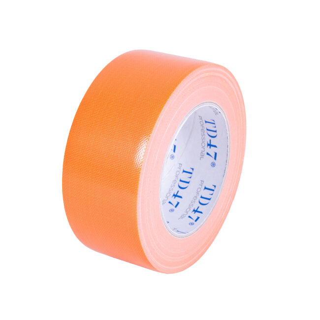 TD47 Professional Gaffa Tape 50mm x 25m Oranje (Doos 30 Rollen)
