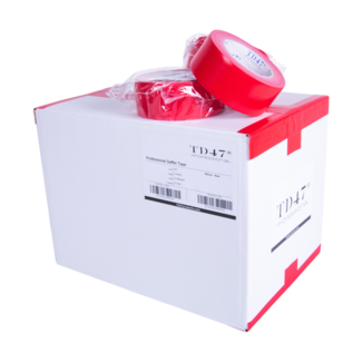 TD47® Professional TD47 Pro Gaffa Tape 50mm x 25m Rot (Karton mit 30 Rollen)