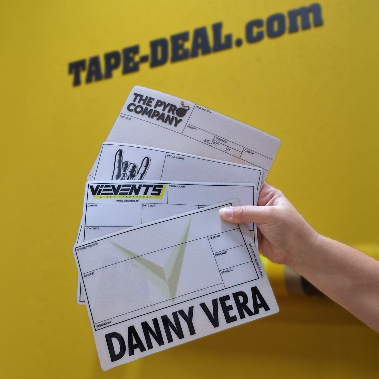 Waarom Flightcase-labels onmisbaar zijn voor je flightcases!