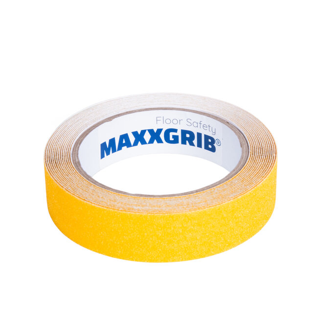 Maxxgrib Anti-slip tape 25mm x 4,5m Geel