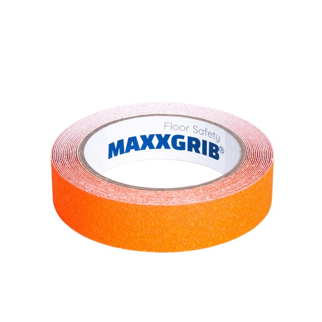 Maxxgrib Anti-slip tape 25mm x 4,5m Oranje