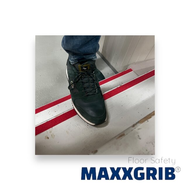 Maxxgrib Anti-slip tape 25mm x 4,5m Rood