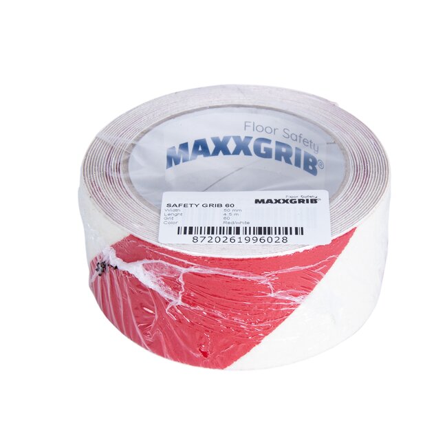 Maxxgrib Anti-slip tape 50mm x 4,5m Rot/weiß