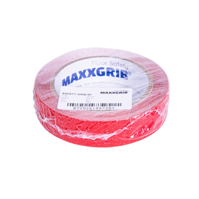 Maxxgrib Anti-slip tape 25mm x 4,5m Rood