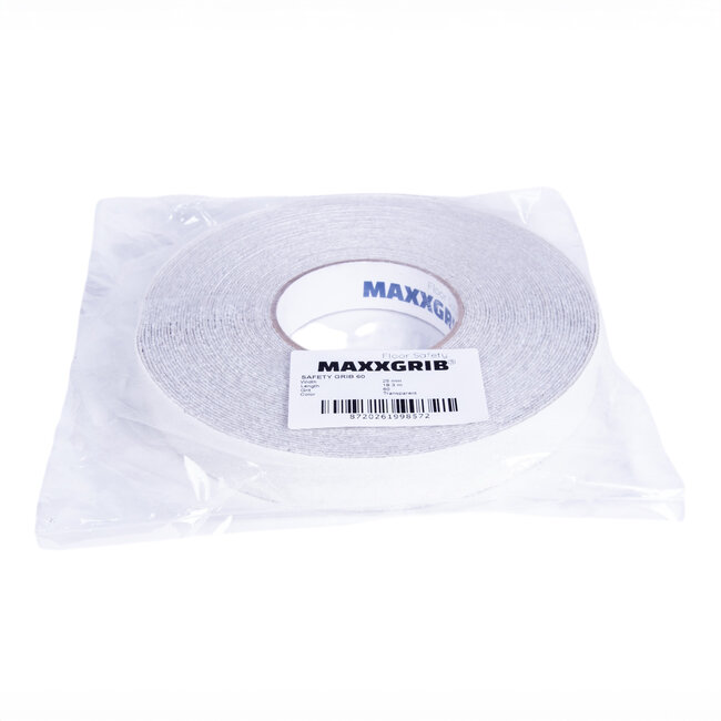 Maxxgrib Anti-slip tape 25mm x 18,3m Transparant