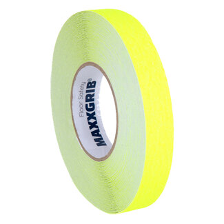 MAXXGRIB® Maxxgrib Anti-slip tape 25mm x 18,3m Fluor Geel