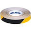 Maxxgrib Antislip tape 25mm x 18,3m Schwarz/gelb