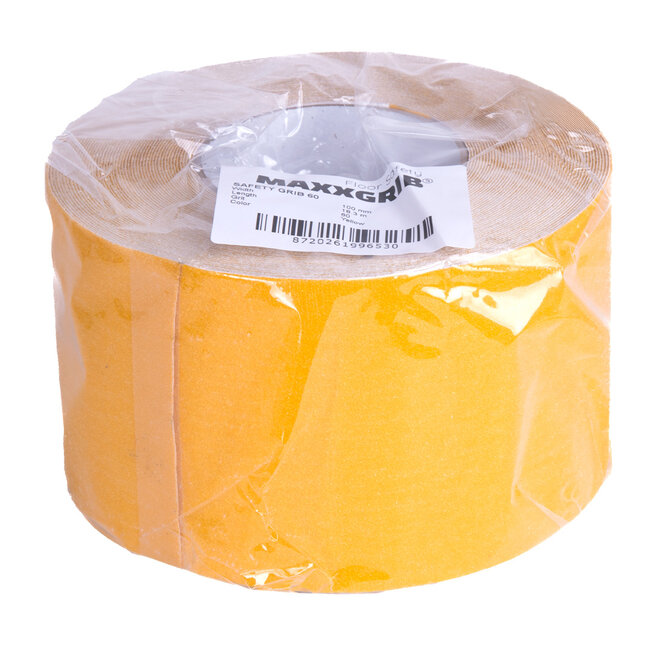 Maxxgrib Anti-slip tape 100mm x 18,3m Geel