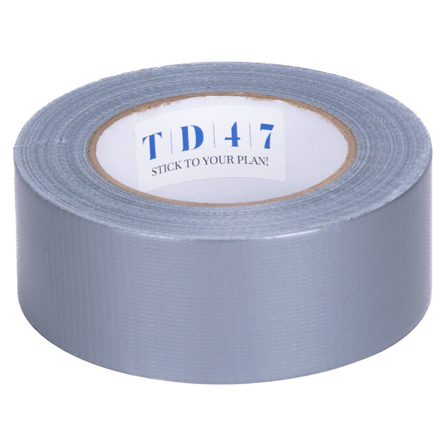 TD47 Ducttape 50mm x 50m Gris (Boîte 24 Rouleaux)