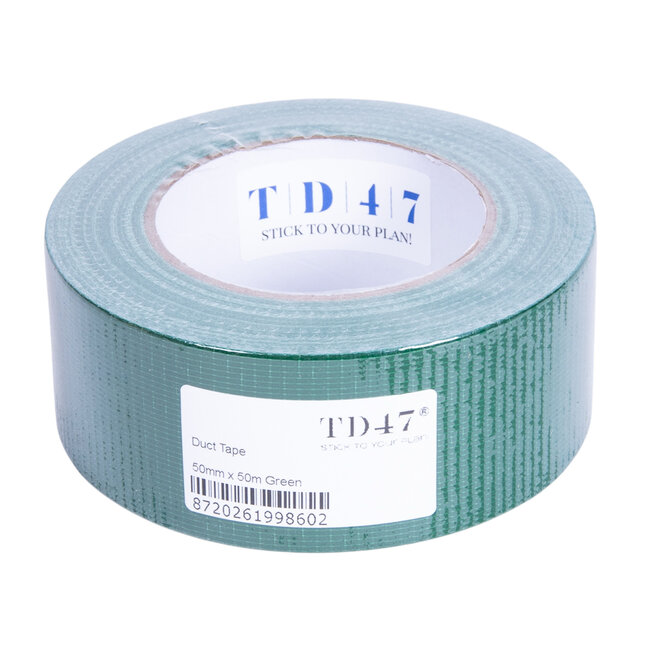 TD47 Duct tape 50mm x 50m Green