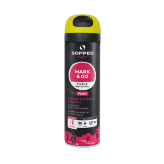 SOPPEC SOPPEC Mark & Go Marqueur temporaire à base de craie Fluor Jaune