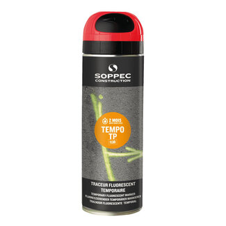 SOPPEC SOPPEC Tempo TP Temporäres Markierungsspray Fluor Rot