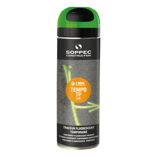SOPPEC SOPPEC Tempo TP Temporary Marking Spray Fluorescent Green